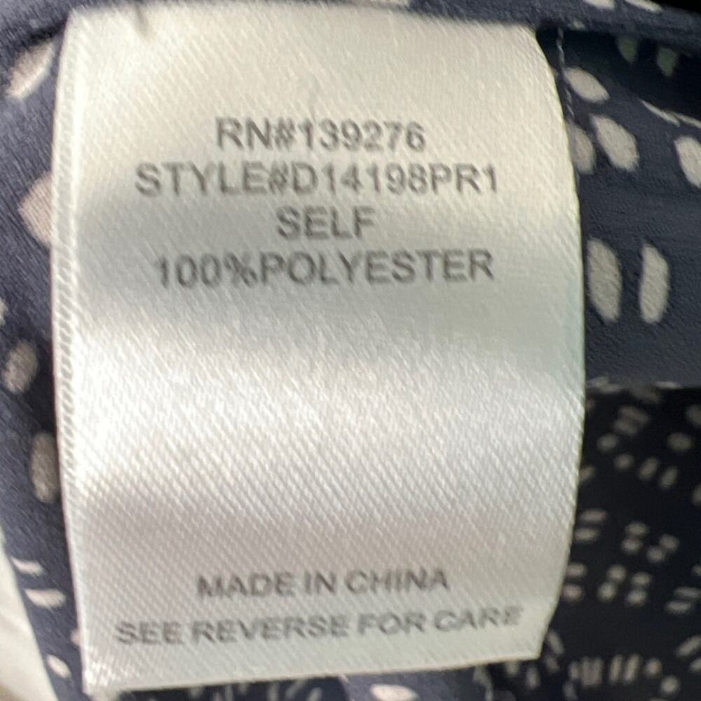 Daniel Rainn Women's Pullover Blouse Blue Gray Size M Oversized Fit Layering NWT - Picture 8 of 10